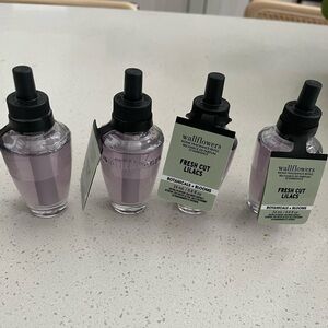 NWT Bath & Body Works Wallflowers Fresh Cut Lilacs Fragrance Refills (4)